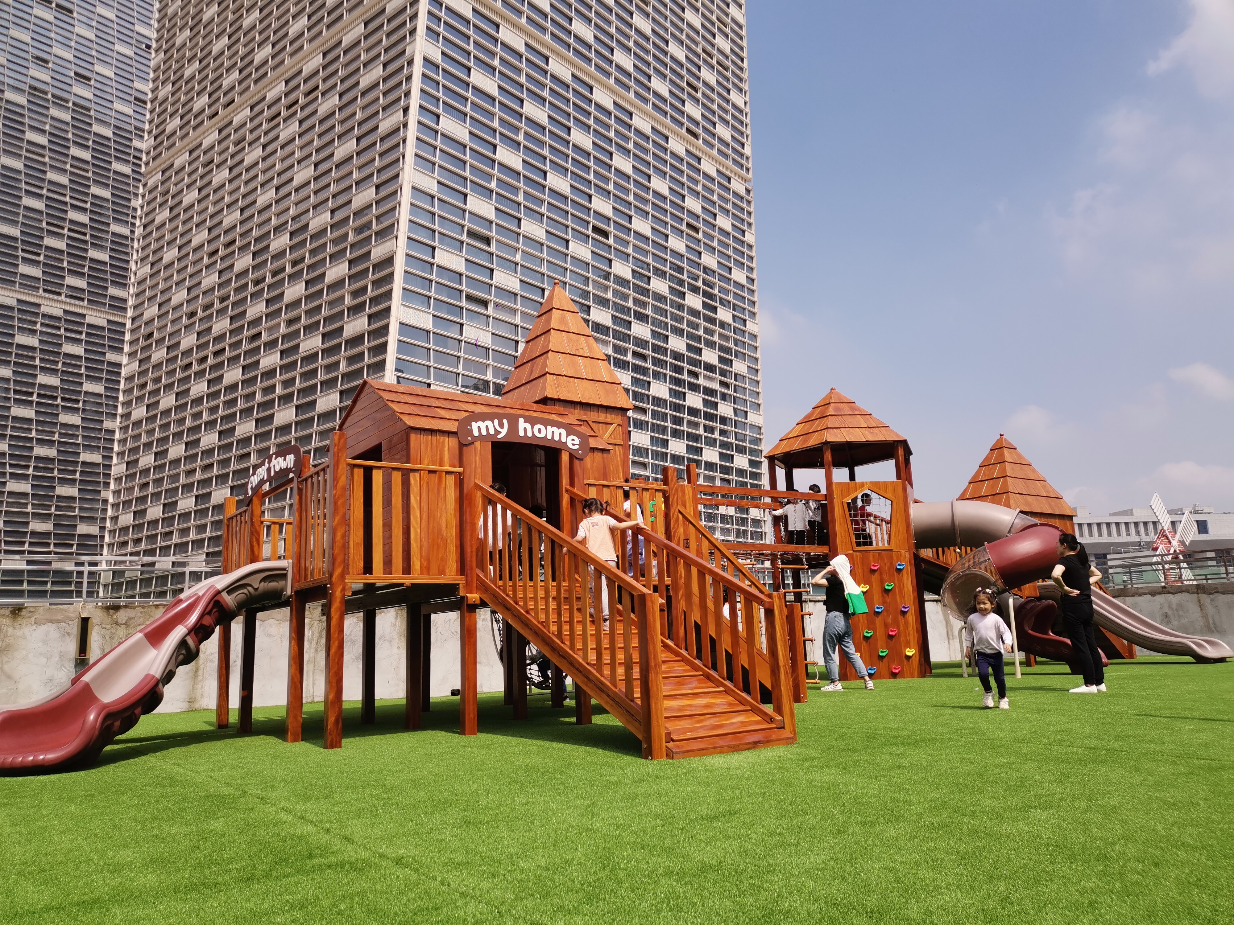 wooden playground outdoor wooden playground outdoor
