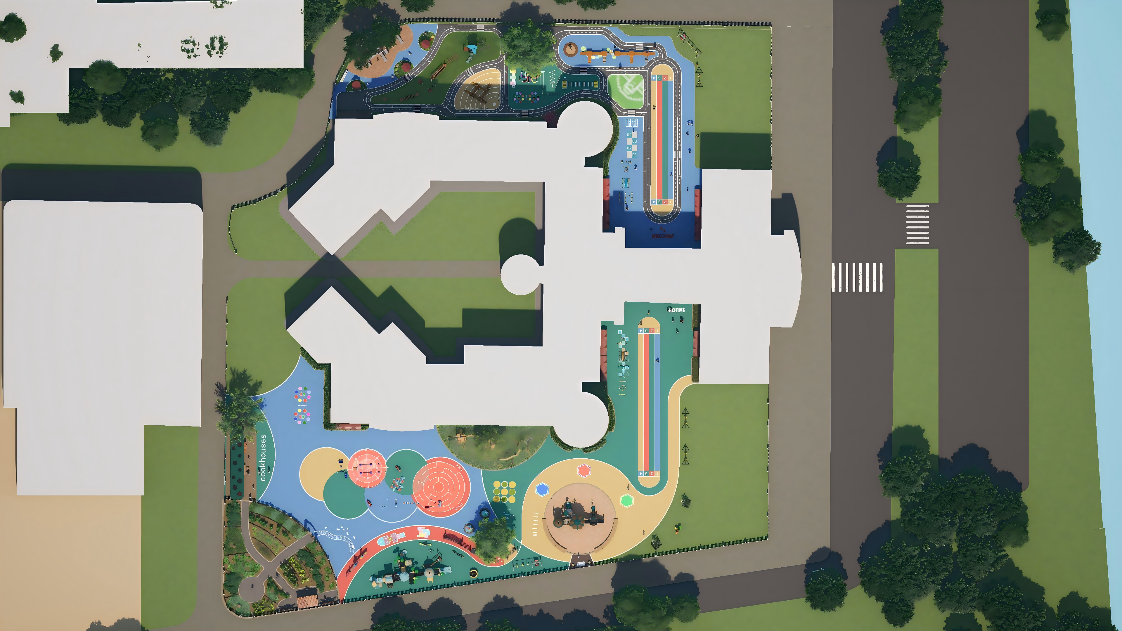 outdoor playground design