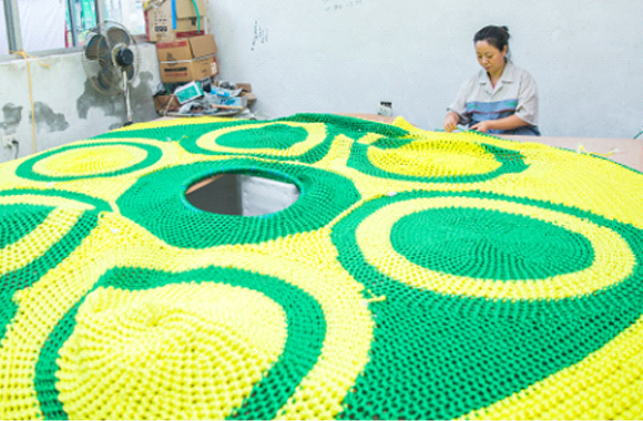 Rainbow Climbing net