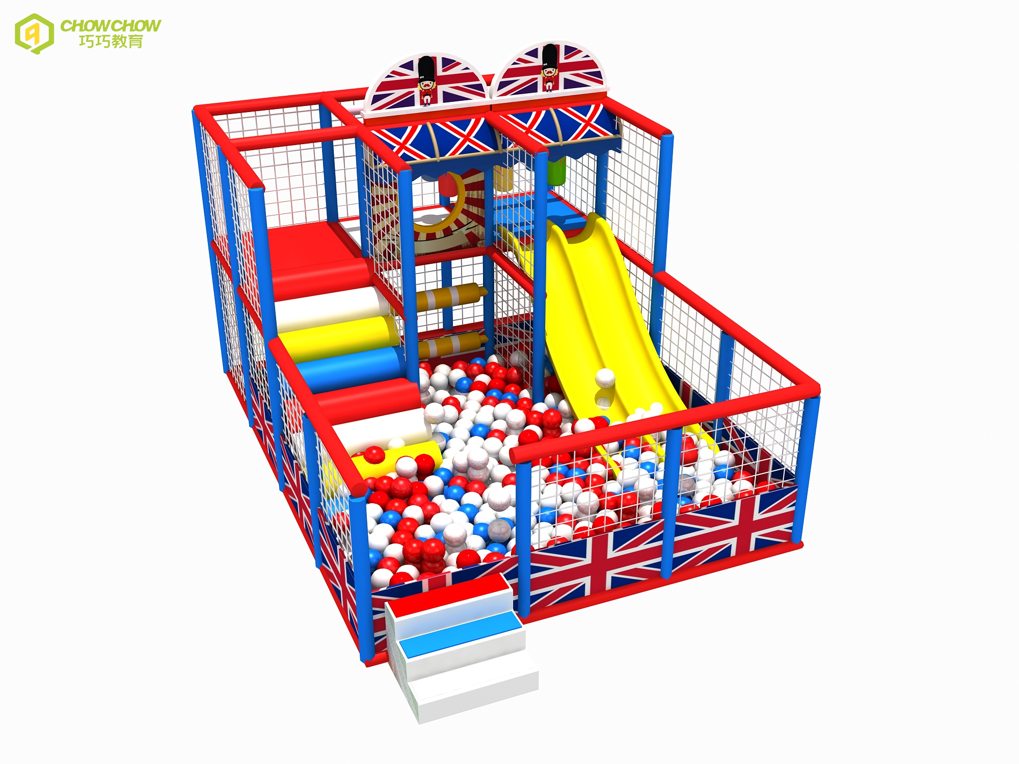 Children commercial colorful naughty castle indoor playground equipment playground indoor