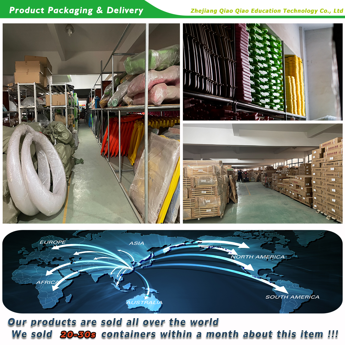 QiaoQiao product packaging&delivery