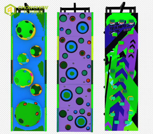 New Children's Commercial Indoor Amusement Park Climbing Wall Playground Equipment for sales
