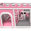 Qiaoqiao Toddler Soft Indoor Plastic Playground Customized Slides for Kids