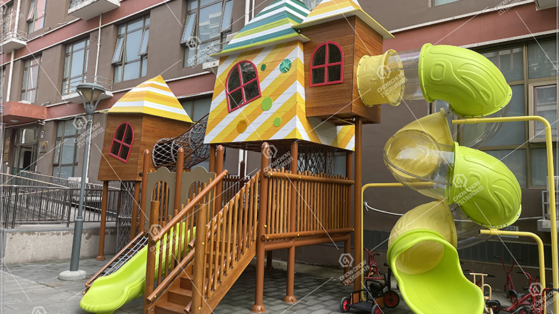 Benefits of outdoor playground slide f&How to choose and maintain outdoor playset