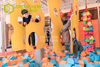 QiaoQiao amusement park attractions games obstacle course in playground Custom Commercial Indoor Kids Ninja Warrior equipment