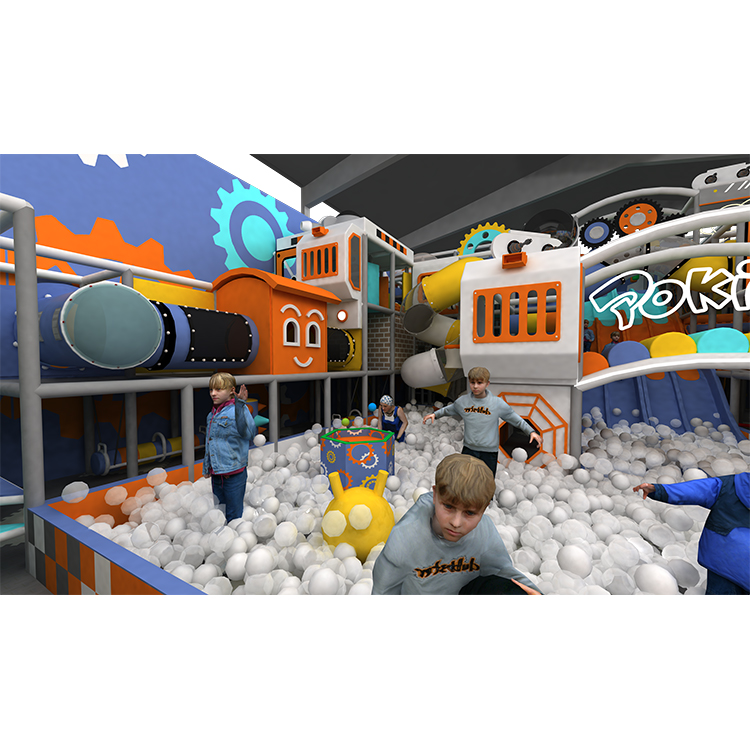 Qiaoqiao Amusement Park Children Commercial Kids Small Indoor Playground Equipment soft play area for shopping mall