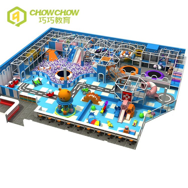 Qiaoqiao Kids Indoor Playground Equipment Soft Play Area Customized Playground Indoor for Sale