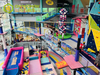 QiaoQiao customized 2000sqm panda theme family play center commercial indoor adventure entertainment park equipment playground