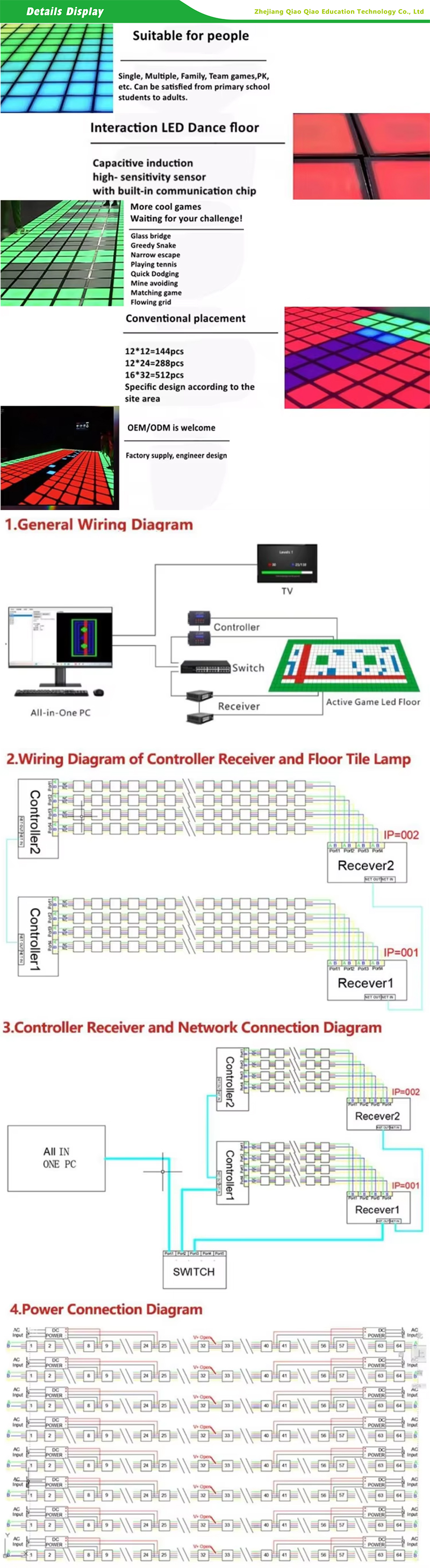 indoor game interactive floor