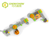 Qiaoqiao Outdoor Kids Outdoor Playgrounds LLDPE Slide with Rope Tunnel Set