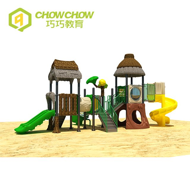 Factory Wholesale Large Outdoor Plastic Slide Playground Equipment for Amusement Park