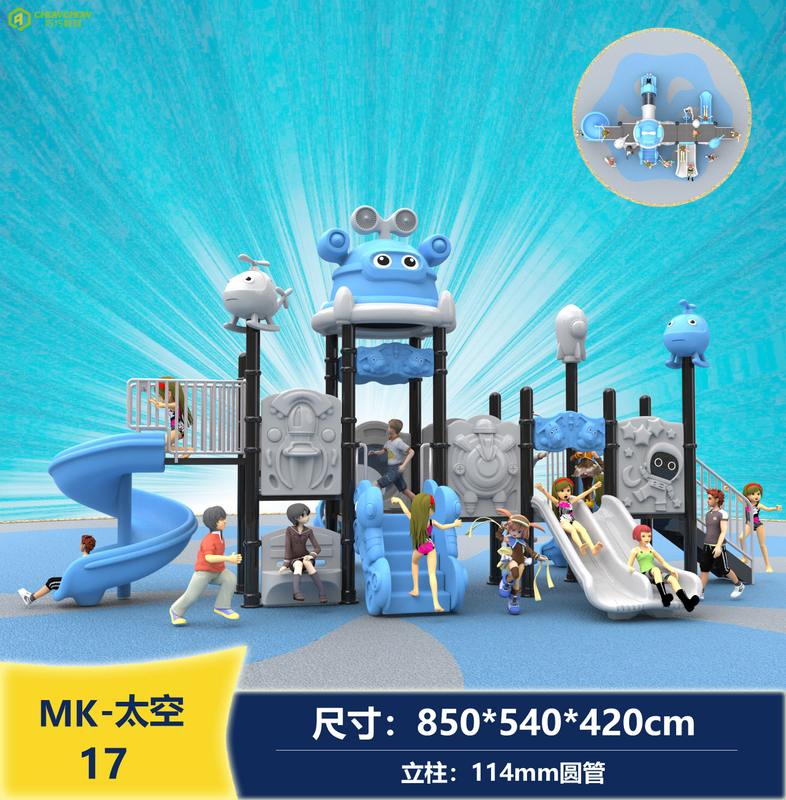 Hot Sales China Kids Game Plastic Slides Small Plastic kids Outdoor Playground