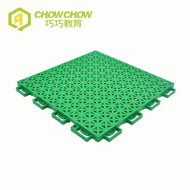 Outdoor Playground Interlocking Modular Grid Plastic Suspended Floor Mat for Sale