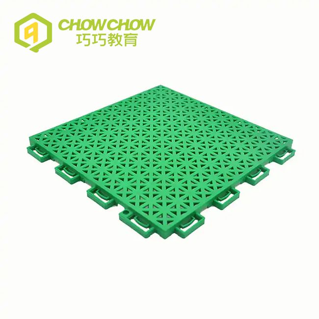 Outdoor Playground Interlocking Modular Grid Plastic Suspended Floor Mat for Sale