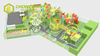 QiaoQiao customize indoor play park equipment commercial soft play naughty castle with adventure obstacles indoor playground kid