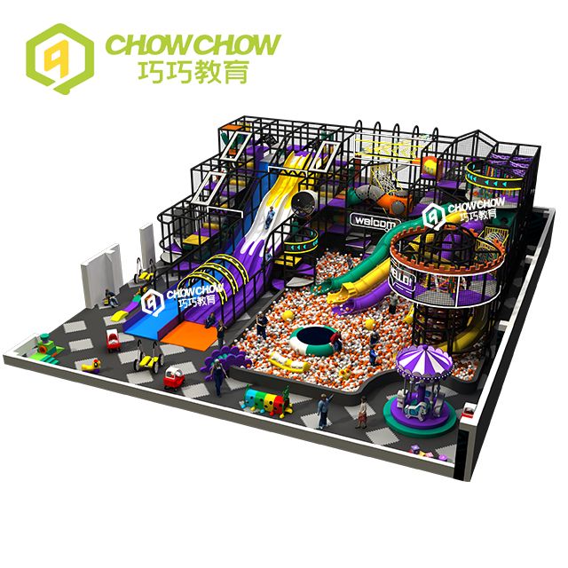 Qiao Qiao Space Theme Indoor Small Amusement Park Soft Play Equipment For Kids