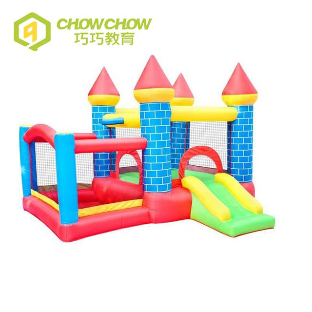 Hot Sale Water Slide Pool Commercial Inflatable Bouncer Blue Castle for Sale