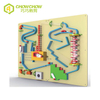 QiaoQiao indoor playground kids Interactive Science ball Wall game kindergarten classroom educational pipe Toys for children