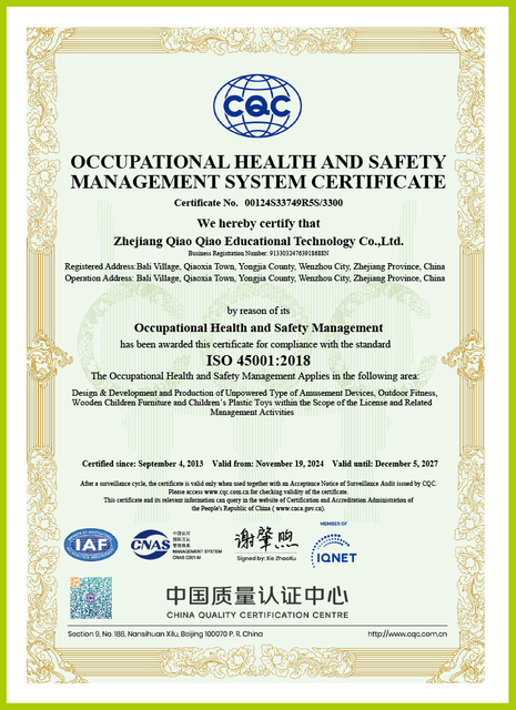 Occupational Health and Safety Management System