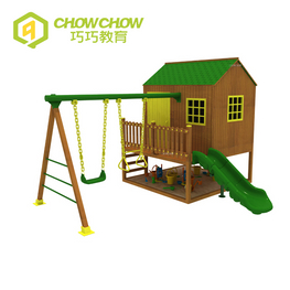 QiaoQiao Outdoor Playground Equipment for Kids Playhouse Indoor Outdoor Fashion Plastic Playhouse Manufacturer