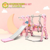 Children Indoor Playground Baby Multifunctional Colorful Plastic Swing Slide Set