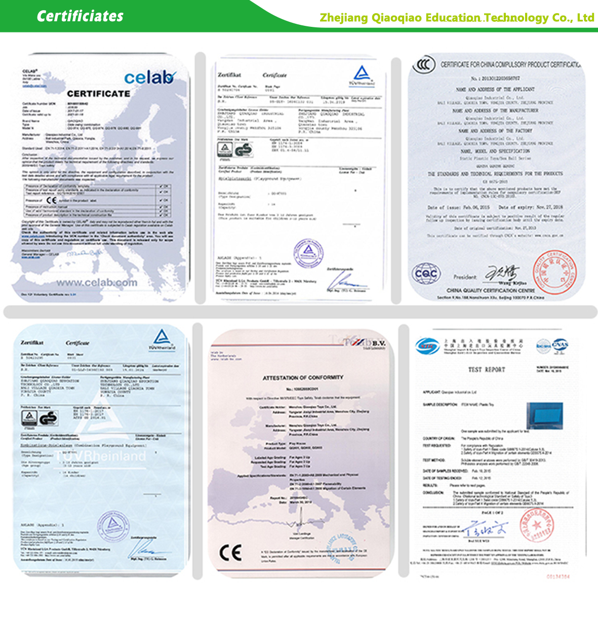 chowchow certifications