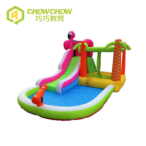 Qiao Qiao outdoor kids inflatable playground equipment child jump inflatable bouncy castle for garden