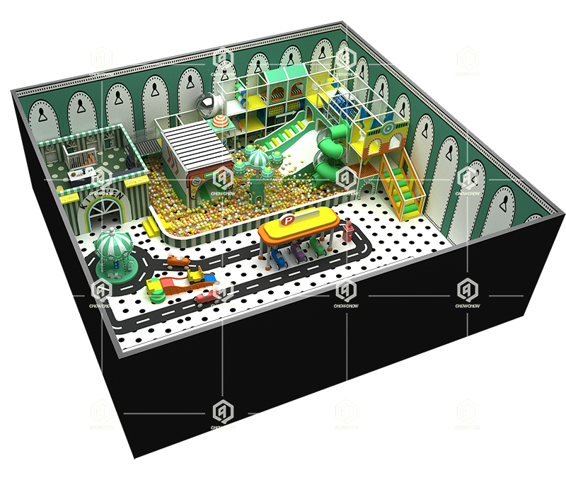 indoor playground castle