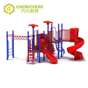 Qiaoqiao High Quality Outdoor Slide Set Outdoor Playground Equipment