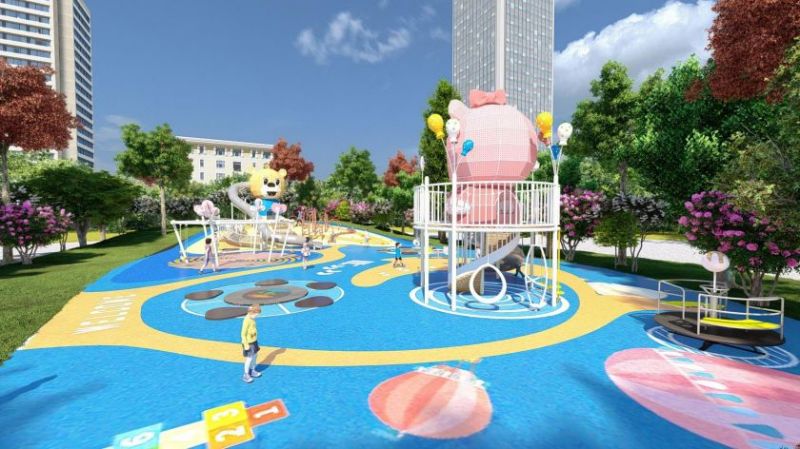How to choose an outdoor playground combination slide (2)