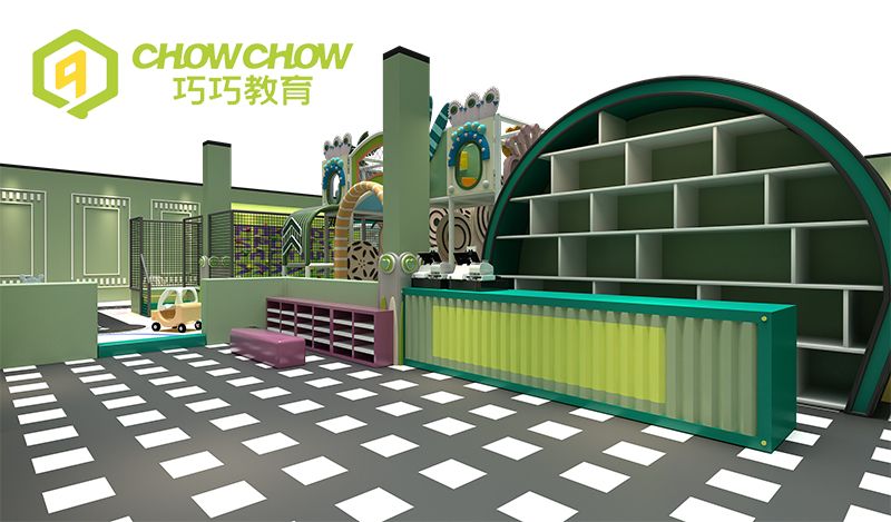 Qiaoqiao TUV Certified China Manufacturer Indoor Playground Equipment jungle Theme Naughty Castle Indoor Playground