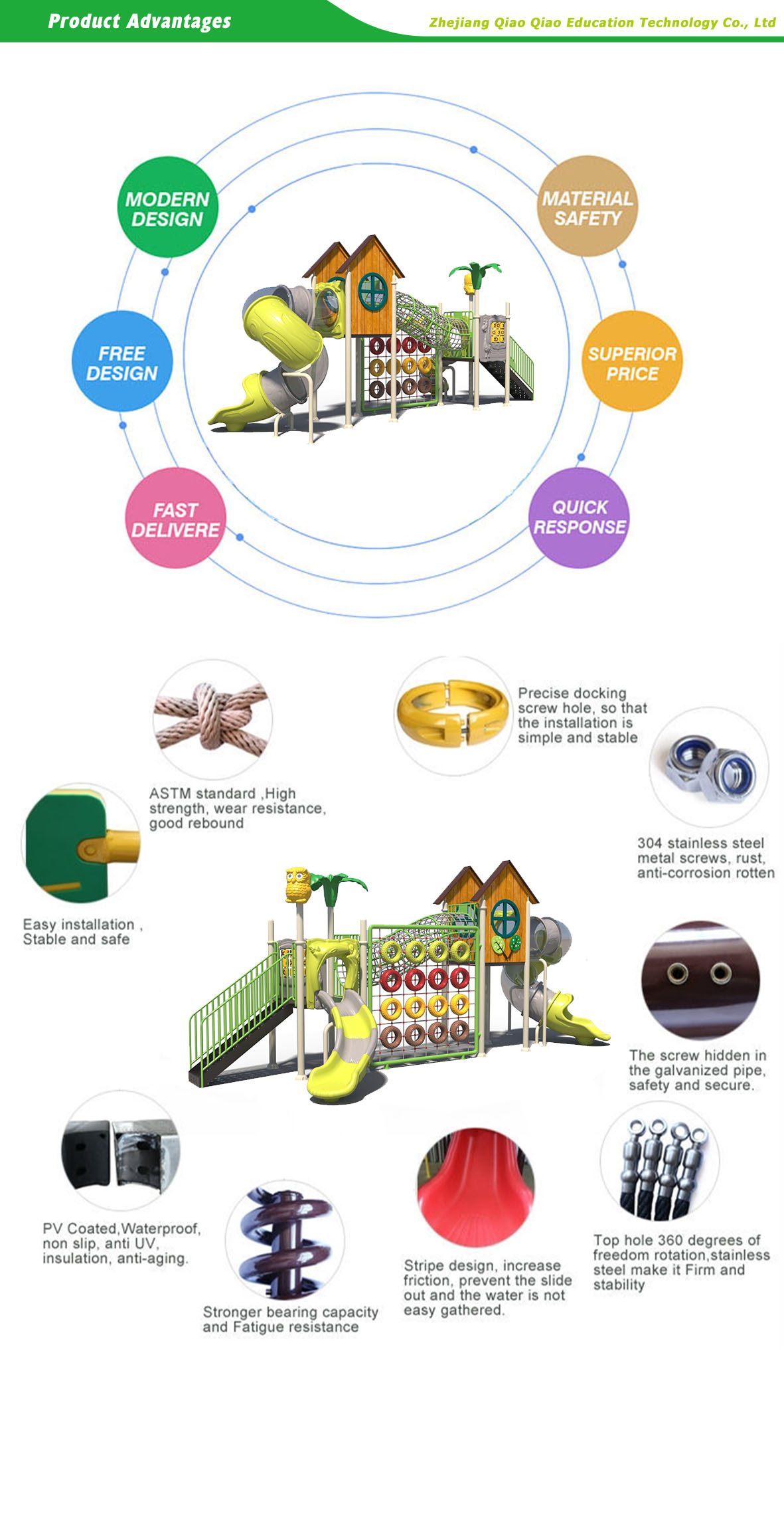amusement park slide playground