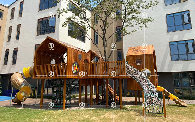 outdoor playground equipment for children