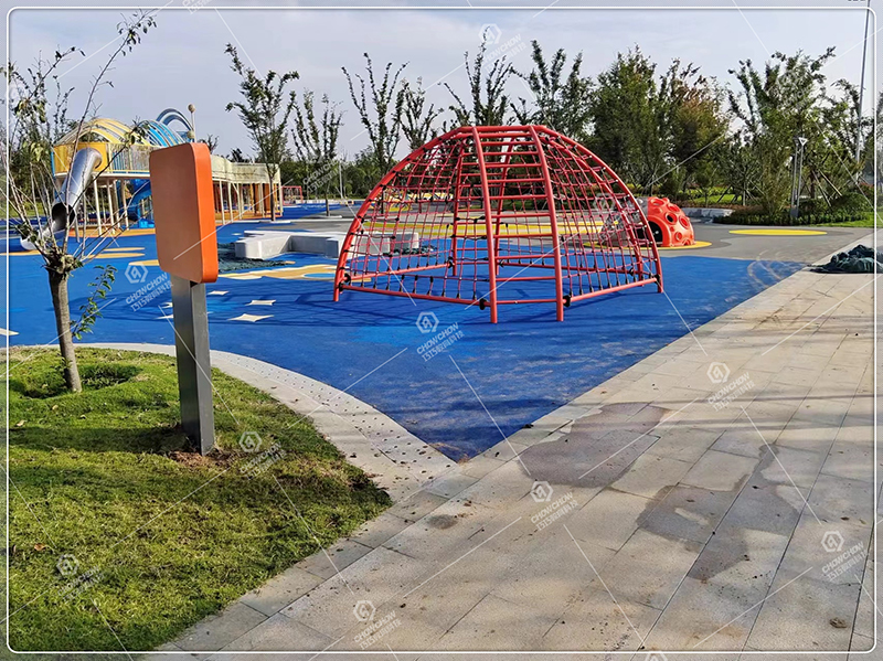 modern outdoor playground