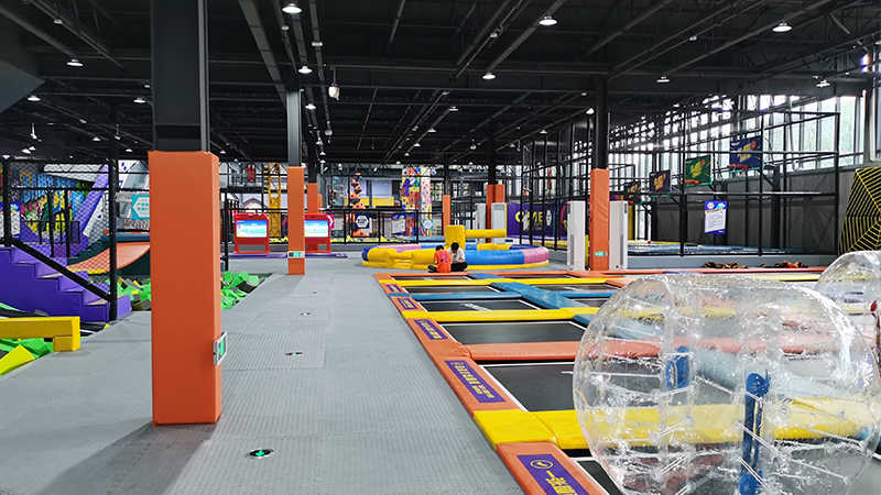 well-known trampoline park manufacturer
