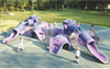 Qiao Qiao Kindergarten Children Play Set Plastic Outdoor Playground Equipment With Slide For Kids