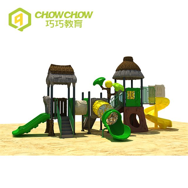 Factory Wholesale Large Outdoor Plastic Slide Playground Equipment for Amusement Park