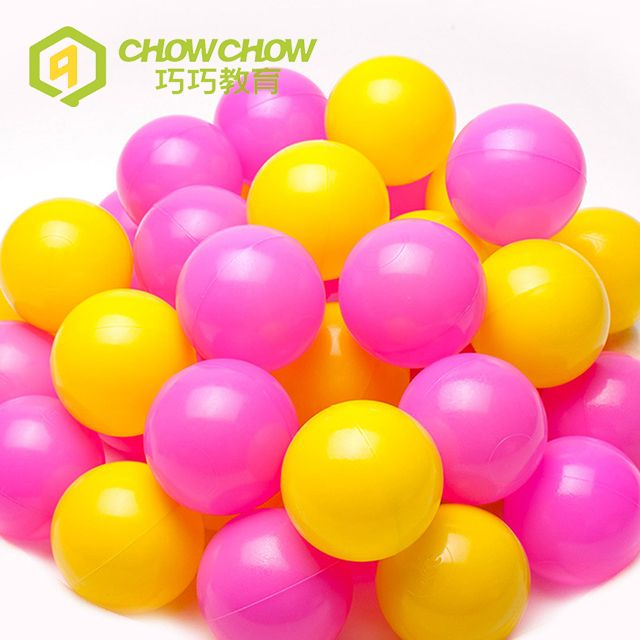 Qiao Qiao Soft Plastic Baby Ocean Ball Non-Toxic Free BPA Kids Ball Pit Balls For Play Tent Playhouse Pool Birthday Party