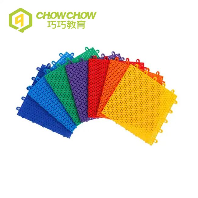 Outdoor Playground Interlocking Modular Grid Plastic Suspended Floor Mat for Sale