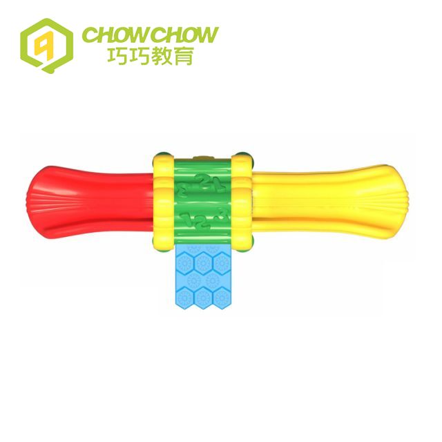 Qiaoqiao cheap colorful plastic small slide equipment for outdoor playground