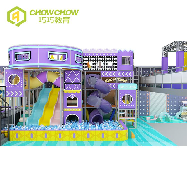 Qiaoqiao OEM Children Commercial Large Indoor Play Structures supplier Indoor Playground Equipment Area For Sale Business