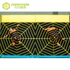 QiaoQiao Trampoline Park Attraction Games spider wall commercial indoor playground interactive jumping velcro wall in trampoline