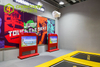 QiaoQiao Indoor amusement equipment Trampoline Park AR wall Games play system interactive trampoline projection jumping game
