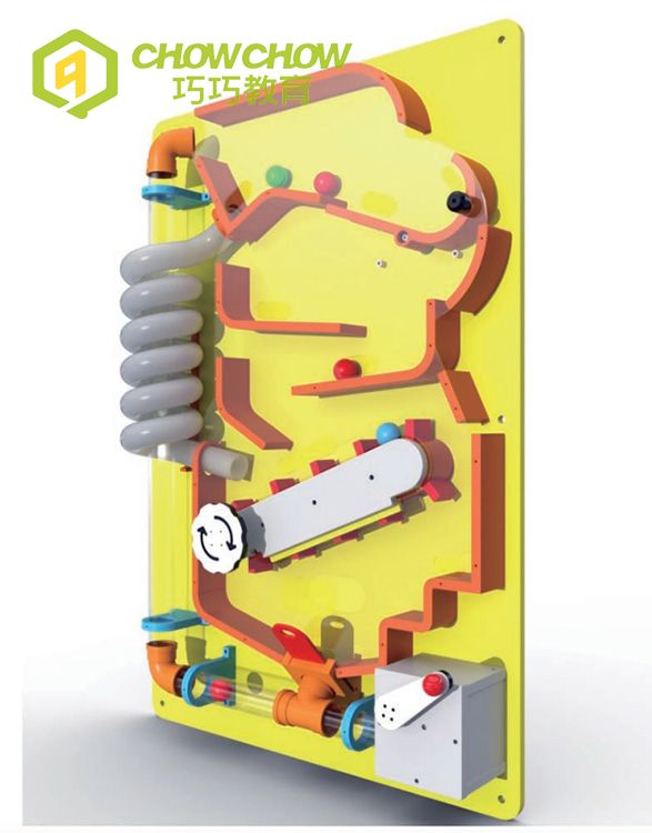 QiaoQiao indoor playground kids Interactive Science ball Wall game kindergarten classroom educational pipe Toys for children