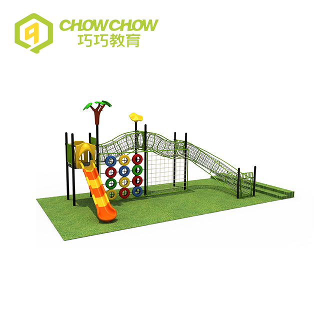 Qiaoqiao Multifunctional Kids Outdoor Climbing Frames Rope Course