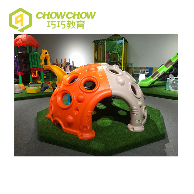 Qiaoqiao Round Kids Outdoor Rock Climbing Wall Structure for Park