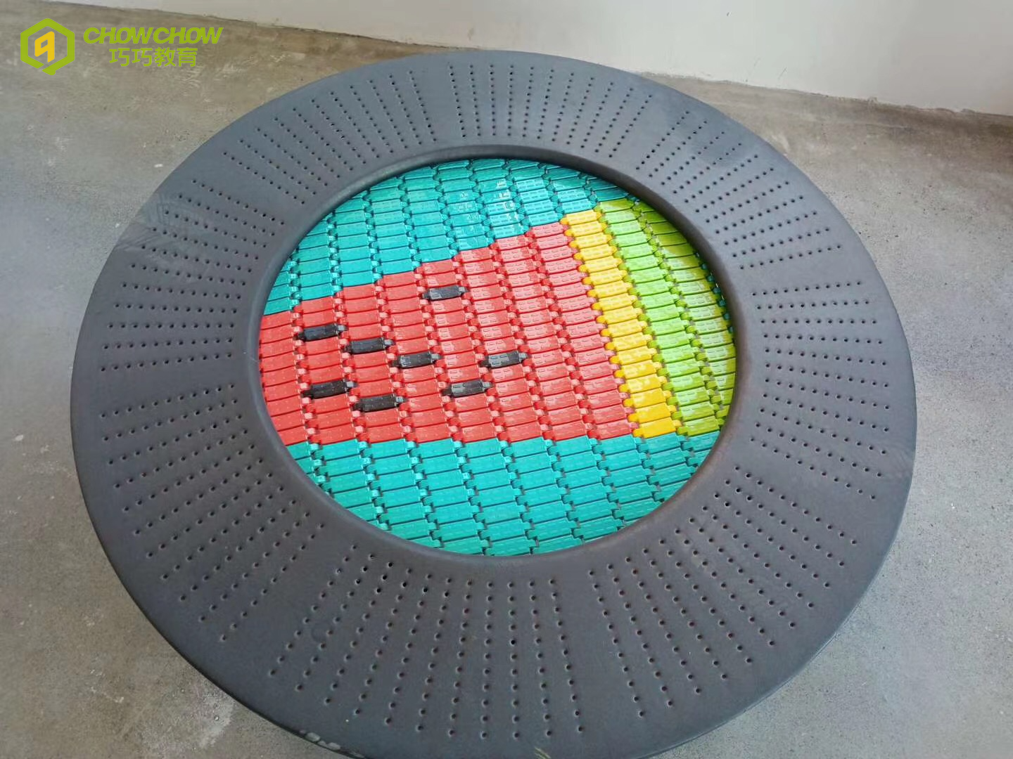 Qiaoqiao Kids Outdoor And Indoor Trampoline Playground Equipment for Sell