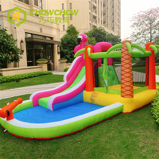 Qiao Qiao outdoor kids inflatable playground equipment child jump inflatable bouncy castle for garden