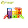 Qiaoqiao Colourful Indoor Kids Plastic Children Play House With Slide