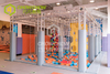 QiaoQiao amusement park attractions games obstacle course in playground Custom Commercial Indoor Kids Ninja Warrior equipment
